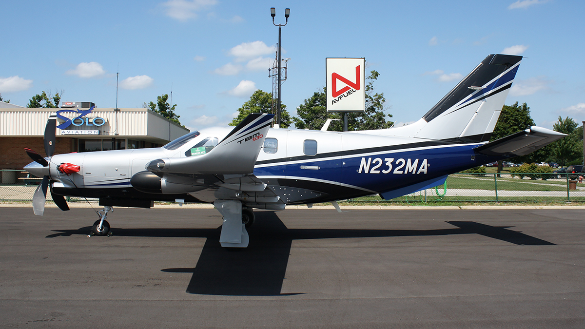 Full size: PRIVATE TBM-930 N232MA at Ann Arbor Municipal Airport